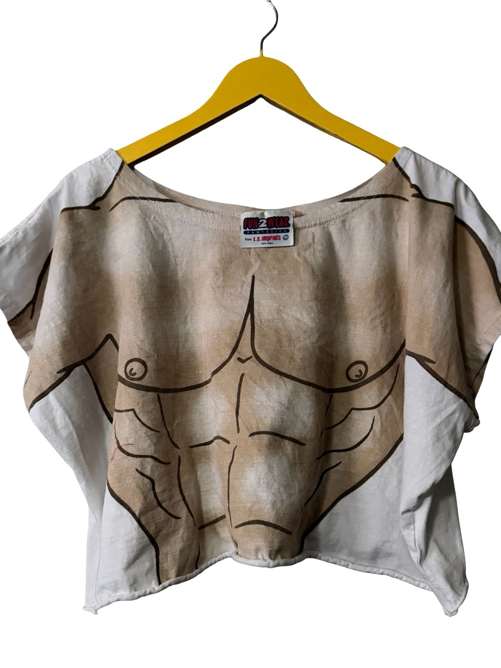 1990s Muscle Shirt cropped boxy osfa